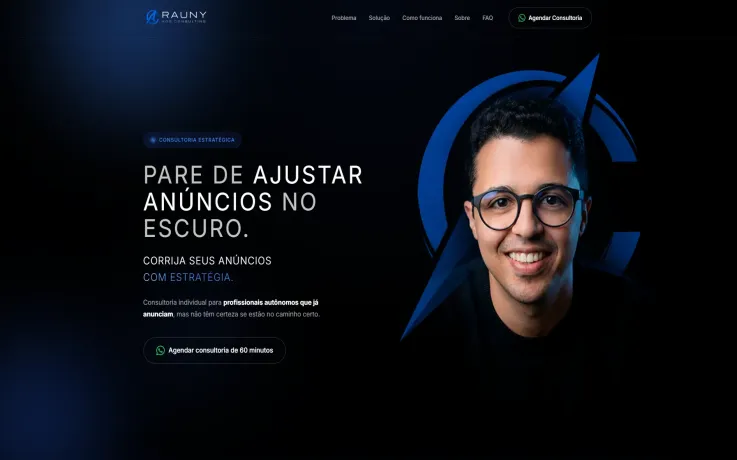 Site profissional HOO - Depois